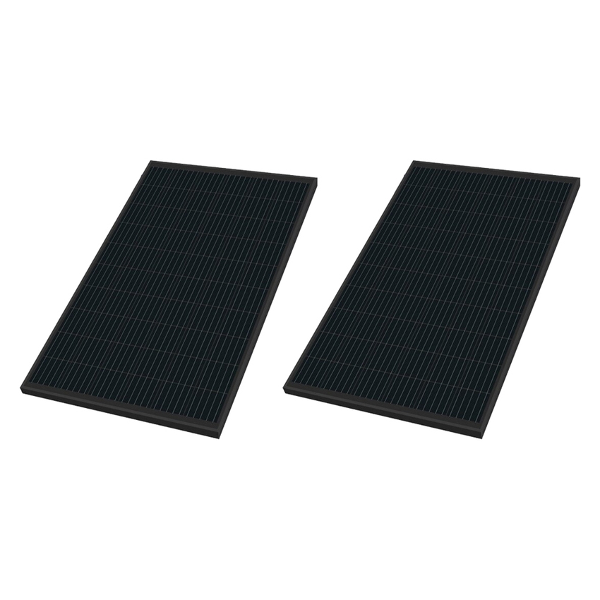 Immagine di Sonnenkraft KIT 2 pannelli SKW300EU Modulo fotovoltaico Plug-In 0.6 kW con micro inverter integrato KIT15344005EU