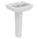 Immagine di Ideal Standard EUROVIT colonna per lavabo, colore bianco finitura lucido R206601