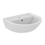 Immagine di Ideal Standard EUROVIT lavabo L.55 P.44 cm, con foro per rubinetteria e troppopieno, colore bianco finitura lucido W332801