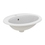 Immagine di Ideal Standard EUROVIT lavabo L.56 cm da incasso soprapiano, con foro per rubinetteria e troppopieno, colore bianco finitura lucido E874901