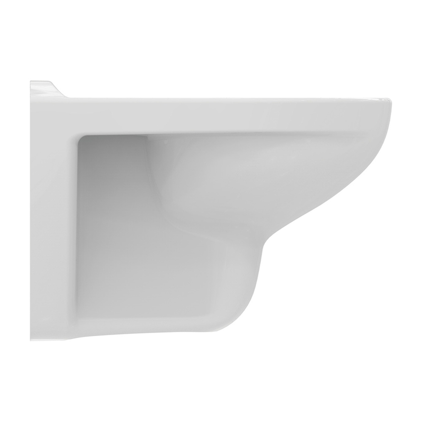 Immagine di Ideal Standard EUROVIT bidet sospeso, con foro per rubinetteria e troppopieno, colore bianco finitura lucido V493101