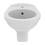 Immagine di Ideal Standard EUROVIT bidet sospeso, con foro per rubinetteria e troppopieno, colore bianco finitura lucido V493101