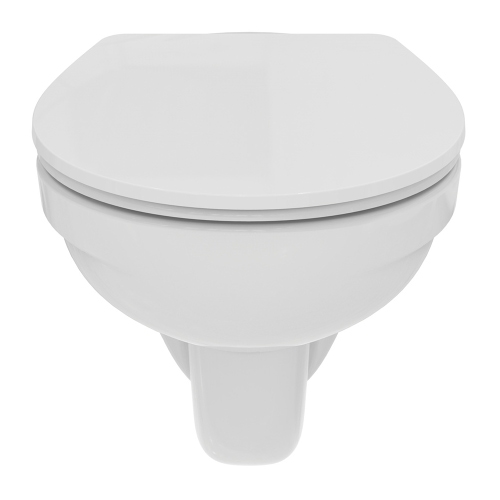 Immagine di Ideal Standard EUROVIT vaso sospeso, senza sedile, colore bianco finitura lucido V390601