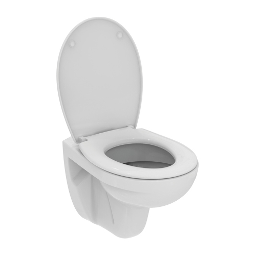 Immagine di Ideal Standard EUROVIT vaso sospeso, senza sedile, colore bianco finitura lucido V390601