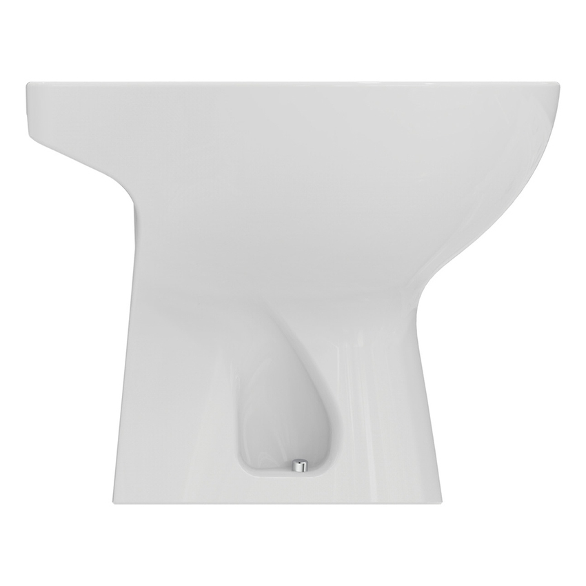 Immagine di Ideal Standard EUROVIT bidet a terra, con foro per rubinetteria e troppopieno, colore bianco finitura lucido E877401