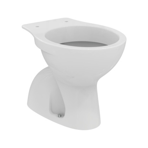 Immagine di Ideal Standard EUROVIT vaso a terra, con scarico a pavimento universale, senza sedile, colore bianco finitura lucido W333201