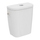 Ideal Standard EUROVIT cassetta per vaso monoblocco, con entrata laterale e coperchio, colore bianco finitura lucido T443201