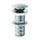 Immagine di Ideal Standard Piletta Click-Clack senza fori per lavabi senza troppopieno, finitura cromo E1483AA