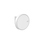 Immagine di Gessi ORIGINI appendino rotondo a parete, colore bianco finitura opaco 66521#279