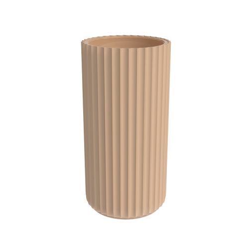 Immagine di Flaminia MONOSETTECENTO lavabo a colonna a parete 44 cm, senza foro rubinetteria e senza troppopieno, colore avana finitura lucido SE44PAV