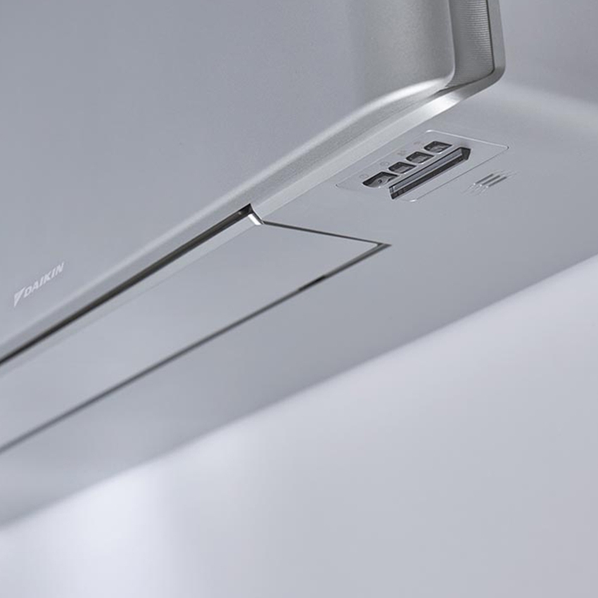 Immagine di Daikin STYLISH Climatizzatore a parete penta split inverter Wi-Fi silver | unità esterna R32 7.8 kW unità interne 5000+7000+9000+12000+18000 BTU 5MXM90A9+CTXA[15]CS+FTXA[20|25|35|50]CS