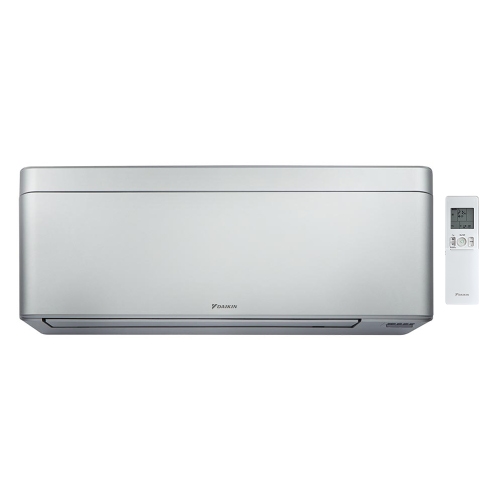 Immagine di Daikin STYLISH Climatizzatore a parete quadri split inverter Wi-Fi silver | unità esterna R32 7.8 kW unità interne 5000+5000+12000+15000 BTU 5MXM90A9+CTXA[15|15]CS+FTXA[35|42]CS