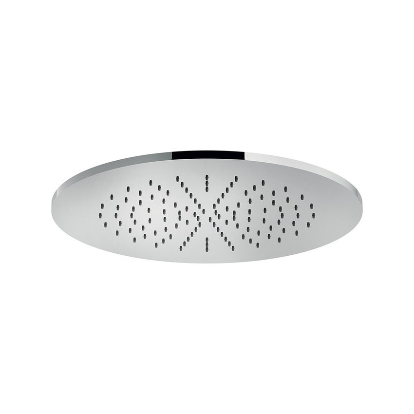 Immagine di Nobili Soffione a snodo rotondo ø 40 cm in acciaio inox, finitura cromo AD139/114CR