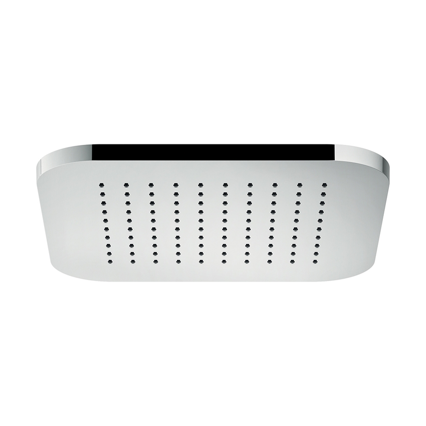 Immagine di Nobili LOOP soffione doccia quadrato a snodo L.30 cm, finitura cromo AD139/129CR