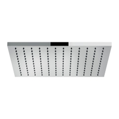 Immagine di Nobili SHOWER soffione a snodo quadrato 40 x 40 cm. in acciaio inox, finitura cromo AD139/110CR