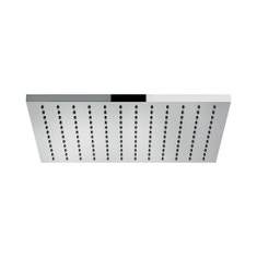 Immagine di Nobili Soffione a snodo quadrato 30 cm, finitura cromo AD139/109CR