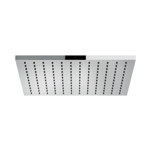 Immagine di Nobili Soffione a snodo quadrato 30 cm, finitura cromo AD139/109CR