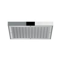 Immagine di Nobili SHOWER soffione a snodo quadrato 20 x 20 cm. in ABS, finitura cromo AD139/17CR
