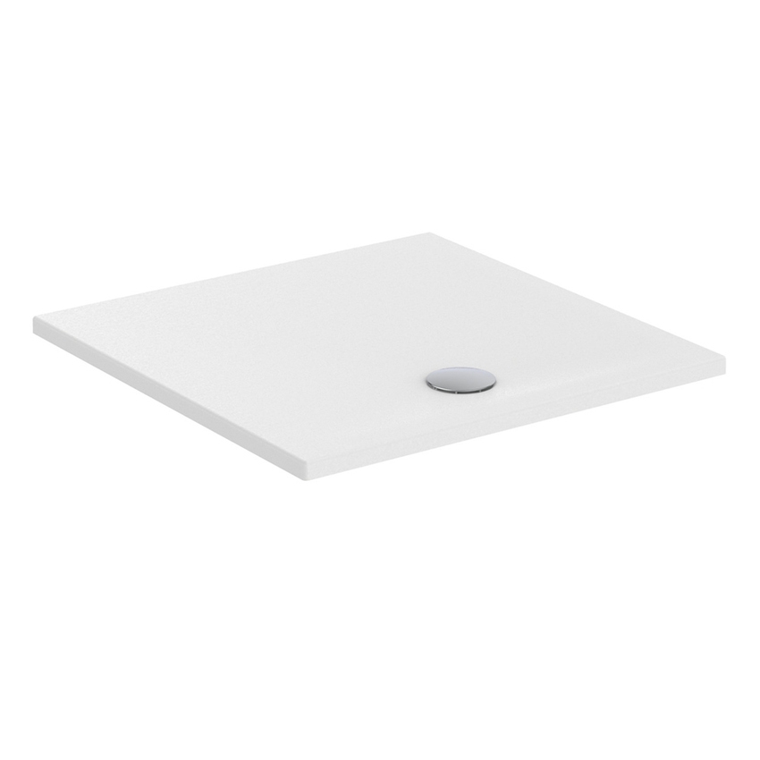 Immagine di Ideal Standard STRADA+ piatto doccia quadrato 90 cm, colore bianco finitura sabbia sottile T5640IG
