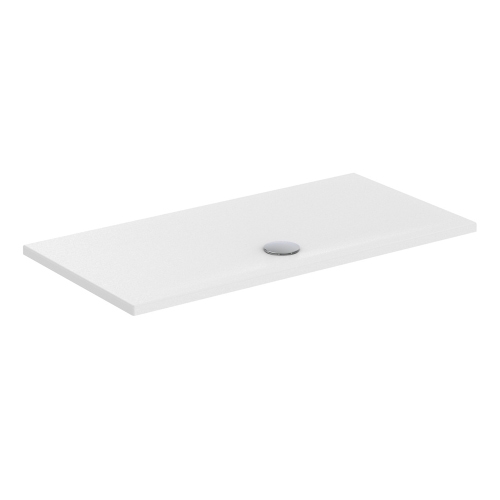 Immagine di Ideal Standard STRADA+ piatto doccia rettangolare L.140 P.70 cm, colore bianco finitura sabbia sottile T5648IG