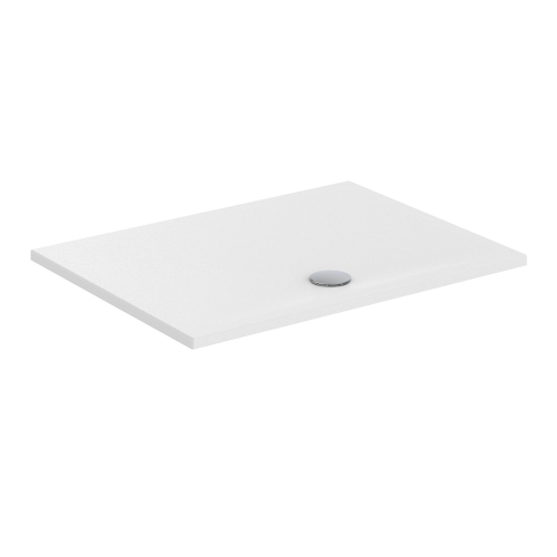 Immagine di Ideal Standard STRADA+ piatto doccia rettangolare L.120 P.90 cm, colore bianco finitura sabbia sottile T5647IG