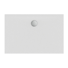 Immagine di Ideal Standard STRADA+ piatto doccia rettangolare L.120 P.80 cm, colore bianco finitura sabbia sottile T5644IG
