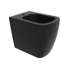 Immagine di Flaminia PLAY bidet a pavimento P.52 cm back to wall, monoforo, con troppopieno, colore carbone finitura opaco PY217CAR