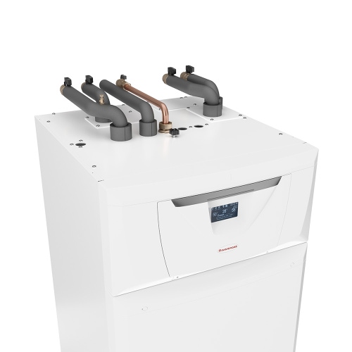 Immagine di Immergas MAGIS HERCULES MINI HYDRO 12 R32 Pompa di calore aria-acqua monoblocco e bollitore integrato da 180 litri 3.035595