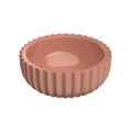 Immagine di Flaminia SETTECENTO lavabo Ø 44 cm da appoggio, in ceramica, senza foro per rubinetteria e senza troppopieno, colore terracotta finitura lucido SE44ATC