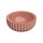 Flaminia SETTECENTO lavabo Ø 44 cm da appoggio, in ceramica, senza foro per rubinetteria e senza troppopieno, colore terracotta finitura lucido SE44ATC