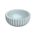 Immagine di Flaminia SETTECENTO lavabo Ø 44 cm da appoggio, in ceramica, senza foro per rubinetteria e senza troppopieno, colore azzurro polvere finitura lucido SE44AAP