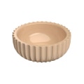 Immagine di Flaminia SETTECENTO lavabo Ø 44 cm da appoggio, in ceramica, senza foro per rubinetteria e senza troppopieno, colore avana finitura lucido SE44AAV