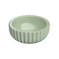 Immagine di Flaminia SETTECENTO lavabo Ø 44 cm da appoggio, in ceramica, senza foro per rubinetteria e senza troppopieno, colore verde giada finitura lucido SE44AVG