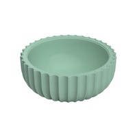 Immagine di Flaminia SETTECENTO lavabo Ø 44 cm da appoggio, in ceramica, senza foro per rubinetteria e senza troppopieno, colore menta finitura opaco SE44AME
