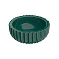 Immagine di Flaminia SETTECENTO lavabo Ø 44 cm da appoggio, in ceramica, senza foro per rubinetteria e senza troppopieno, colore smeraldo finitura lucido SE44ASME