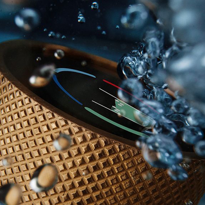 Immagine di Gessi VITA miscelatore semi-professionale monocomando H.51 cm, con bocca girevole e sistema di erogazione multifunzione, finitura copper brushed PVD 60722#708