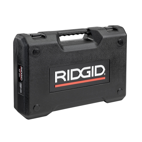 Immagine di Ridgid RP 251 pressatrice in linea a batteria senza ganasce, con cassetta di trasporto, caricabatteria 12 V e batteria Li-Ion 12 V 2.5 Ah Advanced 78318
