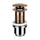 Gessi piletta "Stop&Go" per lavabo senza troppopieno, finitura copper PVD 01423#030