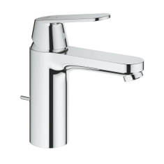 Immagine di Grohe EUROSMART COSMOPOLITAN miscelatore monocomando H.17 cm per lavabo, con scarico, finitura cromo 2339600E