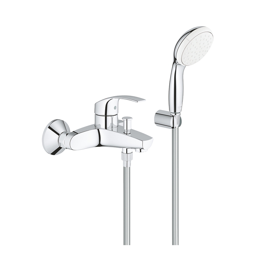 Immagine di Grohe EUROSMART miscelatore monocomando per vasca/doccia finitura cromo 3330220A