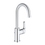 Immagine di Grohe EUROSMART miscelatore monocomando H.31 cm per lavabo, con scarico e tecnologia Grohe SilkMove, finitura cromo 23537002