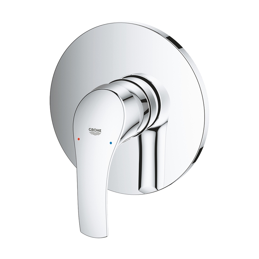 Immagine di Grohe EUROSMART miscelatore monocomando per doccia, senza deviatore e senza corpo incasso, finitura cromo 24042002