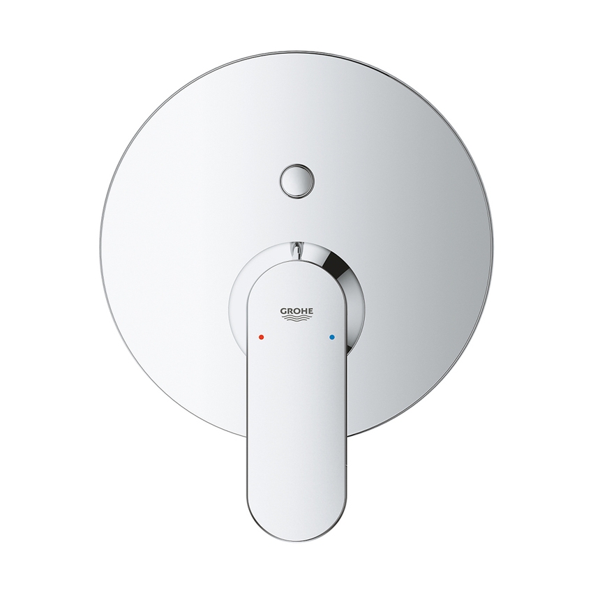 Immagine di Grohe EUROSMART COSMOPOLITAN miscelatore monocomando per doccia, a due vie con deviatore, senza corpo incasso, finitura cromo 24045000