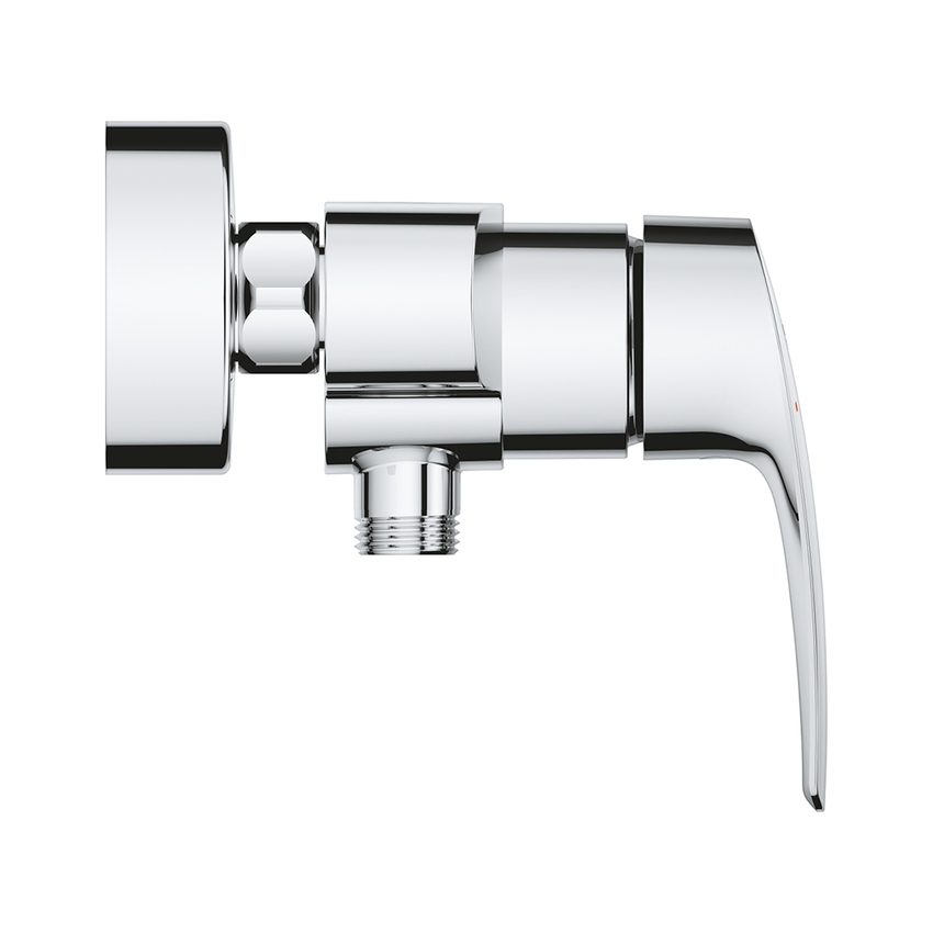 Immagine di Grohe EUROSMART miscelatore monocomando per doccia, con limitatore di portata, finitura cromo 33555003