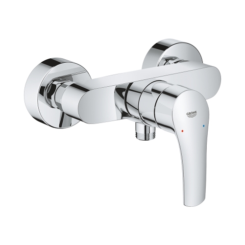 Immagine di Grohe EUROSMART miscelatore monocomando per doccia, con limitatore di portata, finitura cromo 33555003