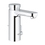 Immagine di Grohe EUROSMART COSMOPOLITAN T miscelatore H.13 cm per lavabo, con autochiusura a tempo e limitatore di temperatura regolabile, con scarico, finitura cromo 36318000