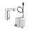 Immagine di Grohe EUROSMART COSMOPOLITAN E miscelatore elettronico H.13 cm per lavabo, senza scarico, con comando ad infrarossi e limitatore di temperatura regolabile, con Powerbox, finitura cromo 36386001