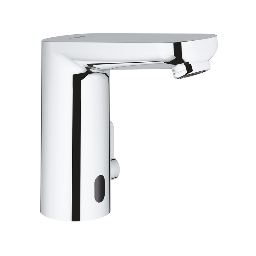 Immagine di Grohe EUROSMART COSMOPOLITAN E miscelatore elettronico H.13 cm per lavabo, con comando ad infrarossi, finitura cromo 36413000