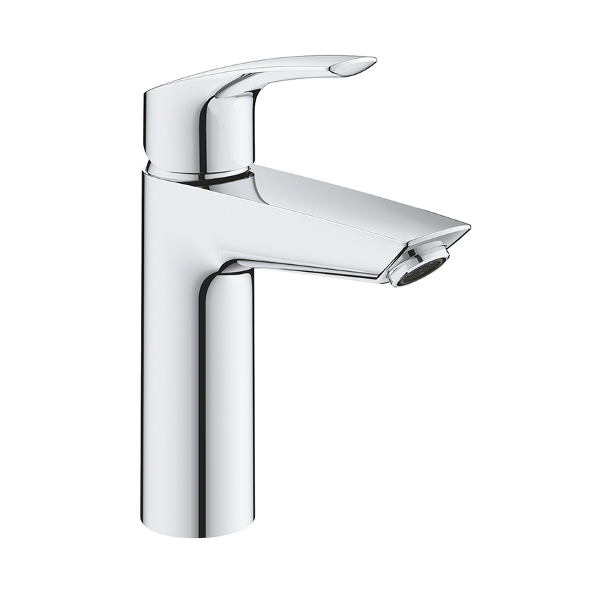 Immagine di Grohe EUROSMART miscelatore monocomando H.20 cm per lavabo, senza scarico, finitura cromo 2339530E
