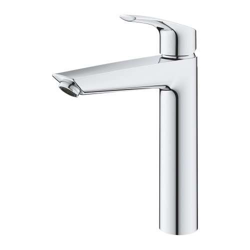 Immagine di Grohe EUROSMART miscelatore monocomando H.27 cm per lavabo, senza scarico, finitura cromo 23971003